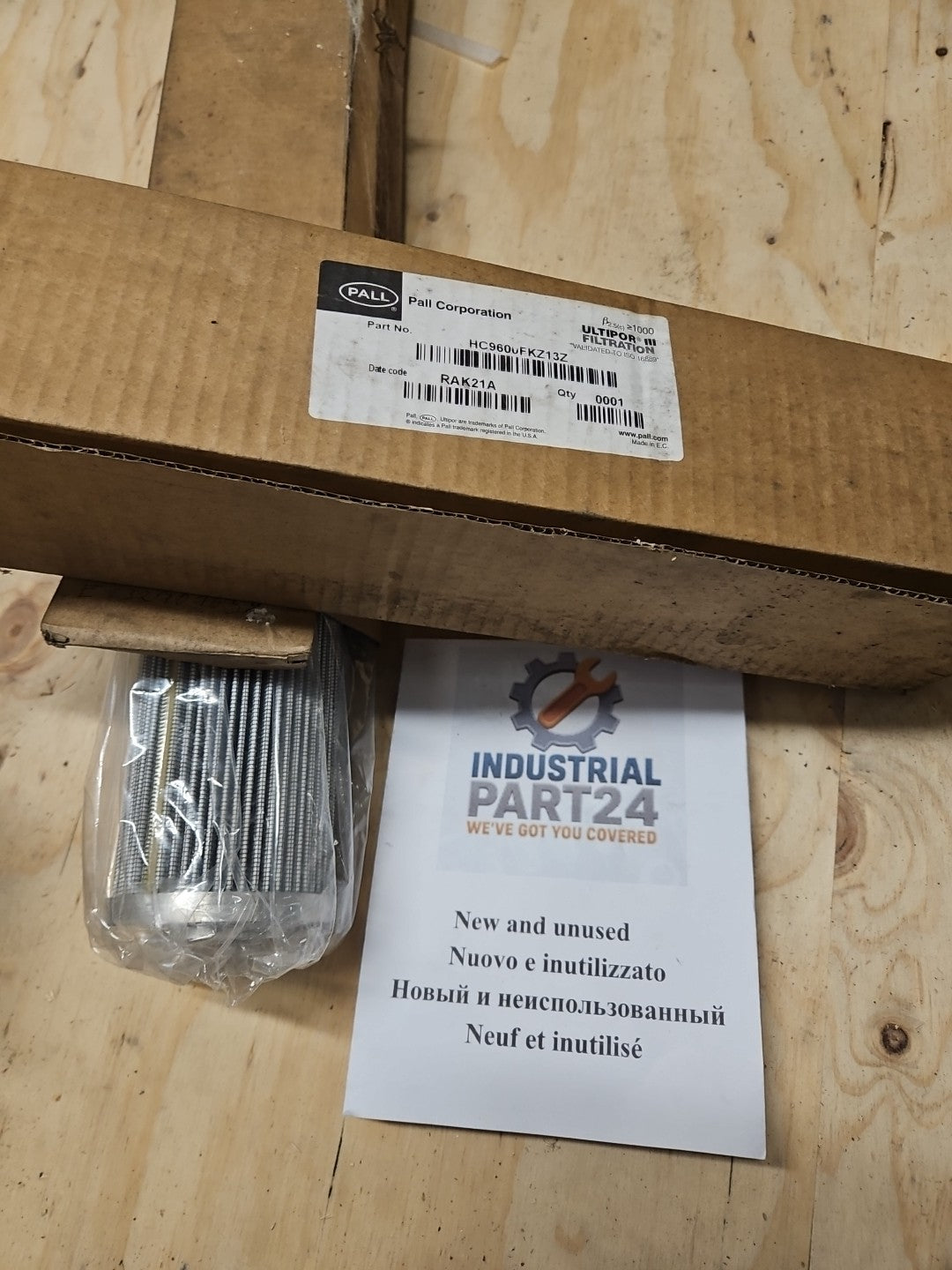 PALL HC9600FKZ13Z FILTER Genuine Ultipor hydraulic Filter New Old Stock, Neu/ovp