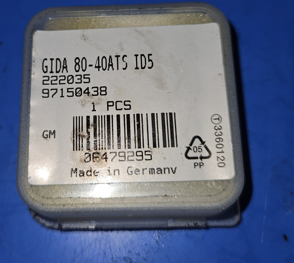 ISCAR PCD GIDA 80-40 ATS ID5, Präzisions Schneideinsatz für Alu, New Neu Unused