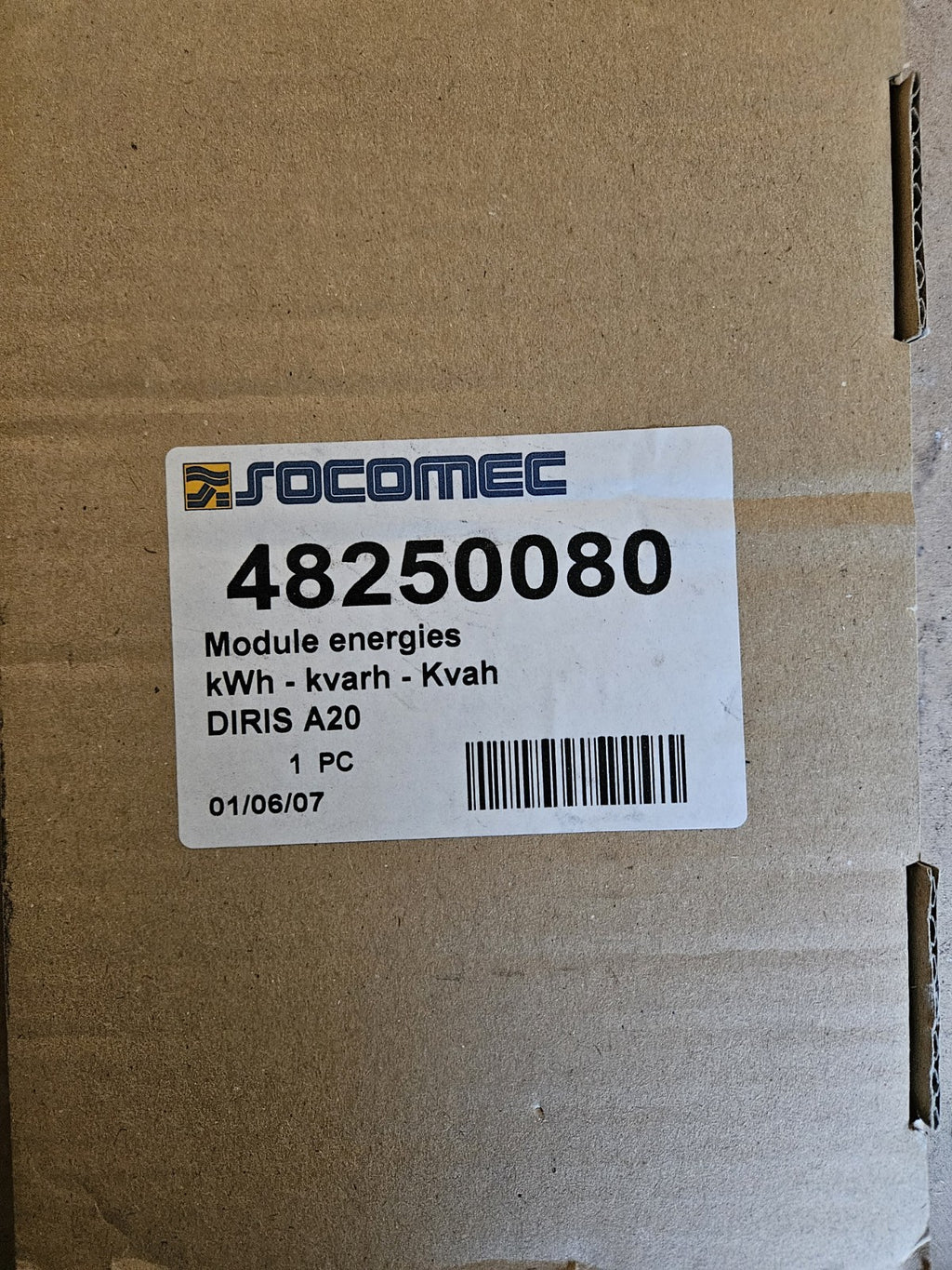 Socomec Impulsgeber 48250080 1 pulse output für DIRIS A20 Impulssender new Neu