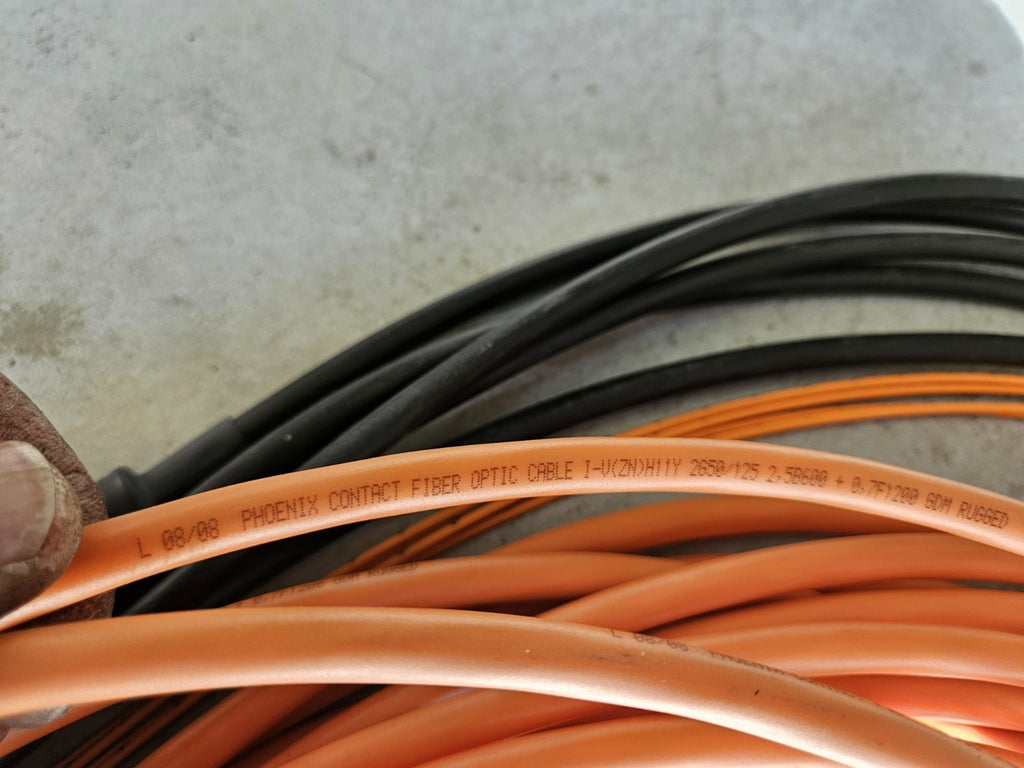 Phoenix Contact Fiber Optic Cable I-V(ZN)H11Y 2G50/125 2,5B600 +0,7F1200 GDM 