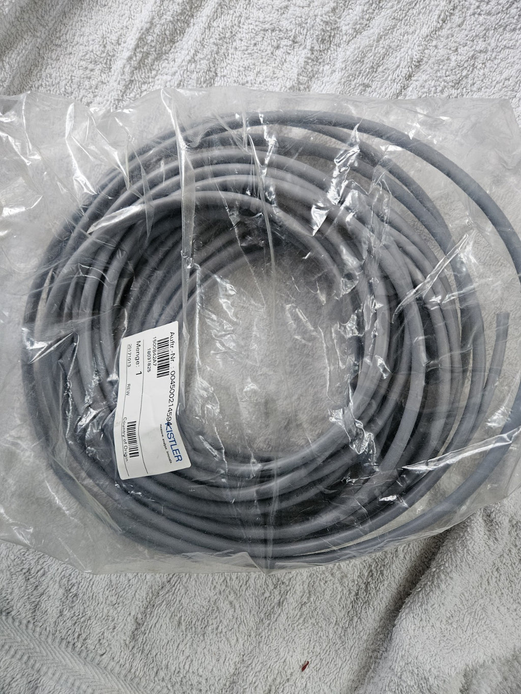 Kistler 1500B43A7 Sensorcable,verbindungskabel SENSOR Neu/ovp,Krauss Maffei New