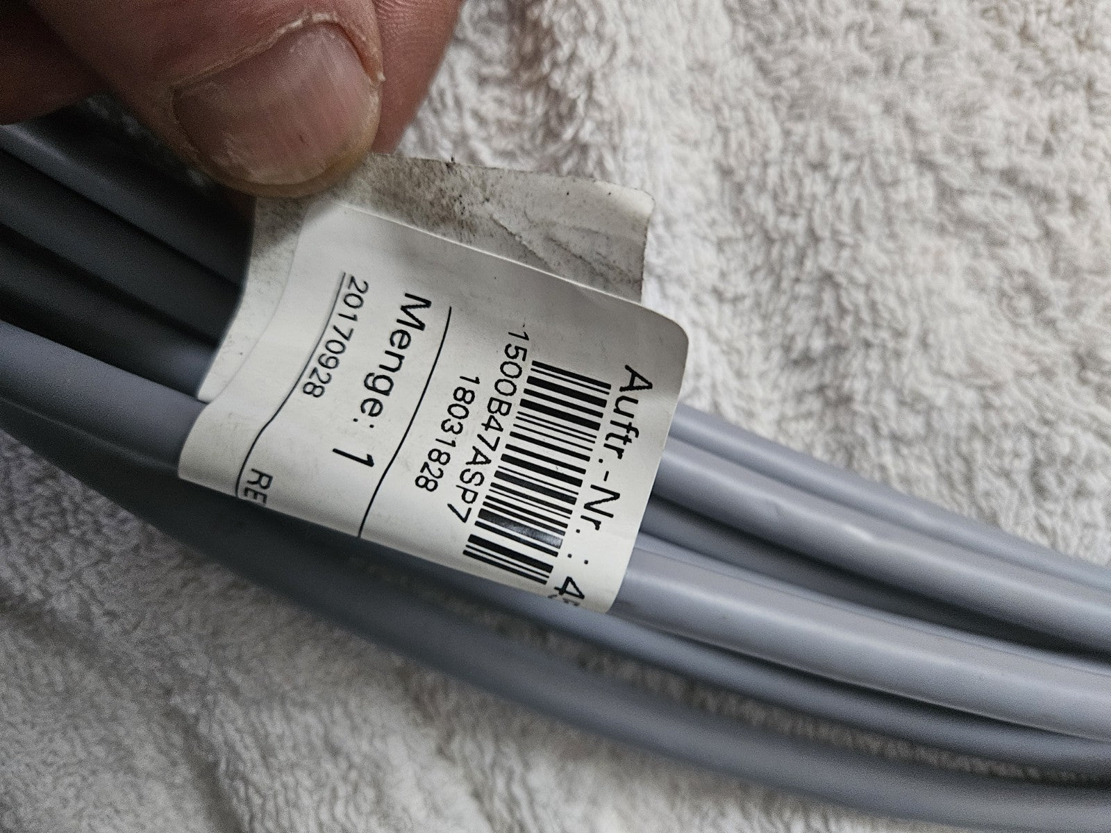 Kistler 1500B47ASP7 Sensorcable,verbindungskabel SENSOR Neu/ovp,Krauss Maffei