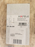 HÄFELE Einsteckschloss f. Schiebetüren, Art.-Nr. 911.26.339, Silber, neu/ovp New