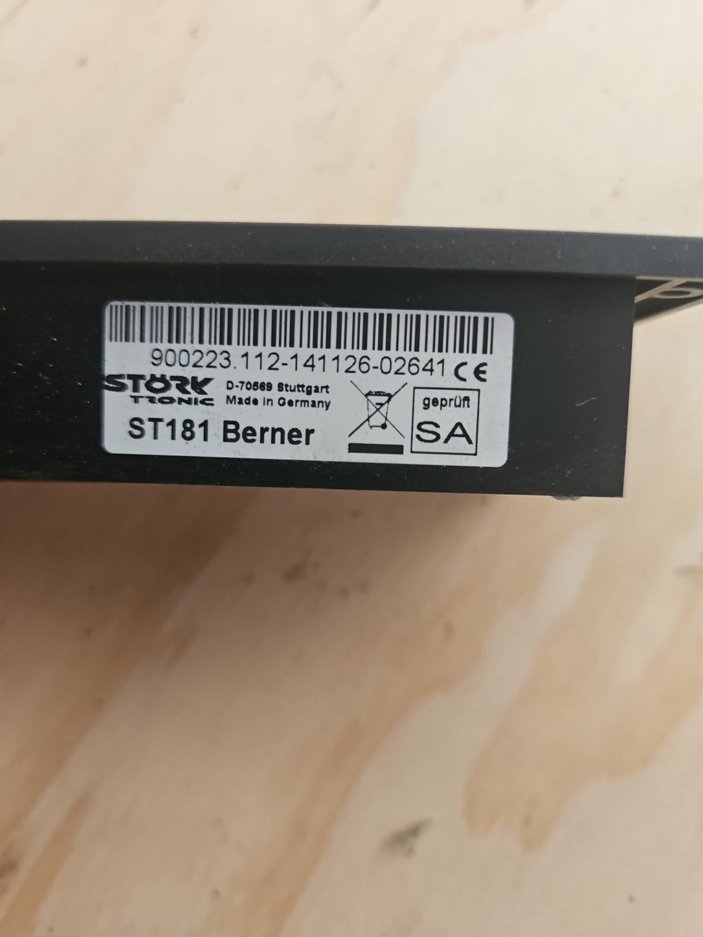 störk tronic ST181-Berner, LADENBAU Temperaturregler, Display, Steuerung Neu New