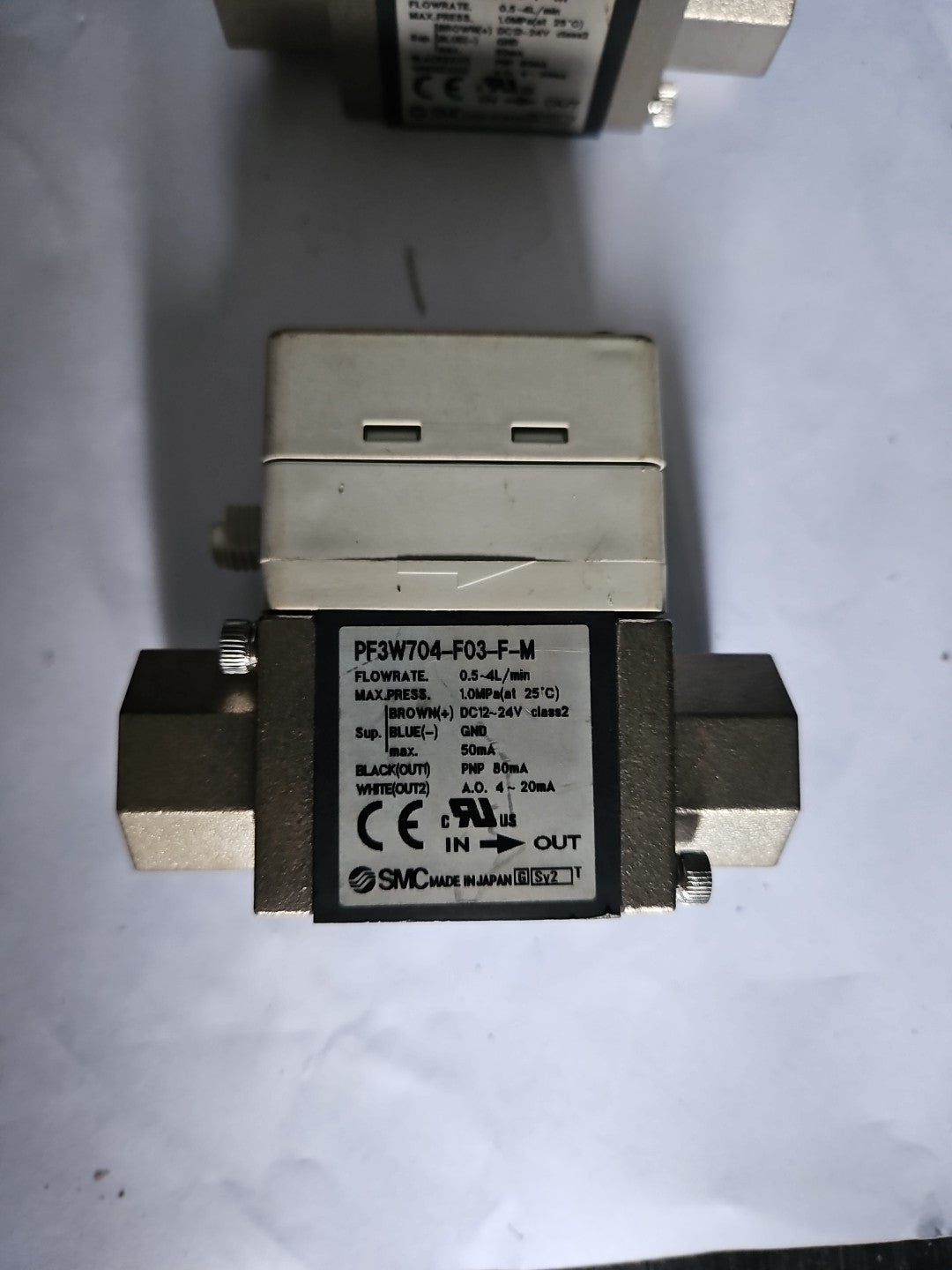 SMC PF3W704-F03-F-M Flow Switch, Meter 0,5-4l/min, New Unused Neu 