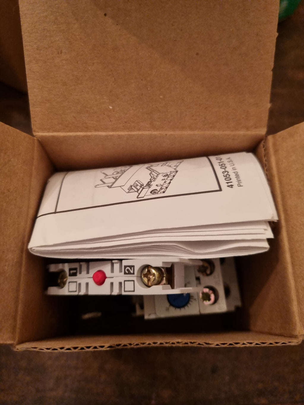 ALLEN BRADLEY OVERLOAD RELAY 193-EA4DB SERIES B 1-2.9A new in box