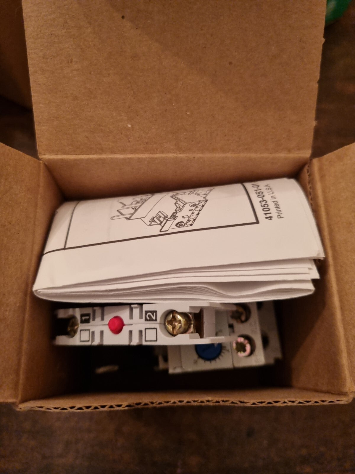 ALLEN BRADLEY OVERLOAD RELAY 193-EA4DB SERIES B 1-2.9A new in box