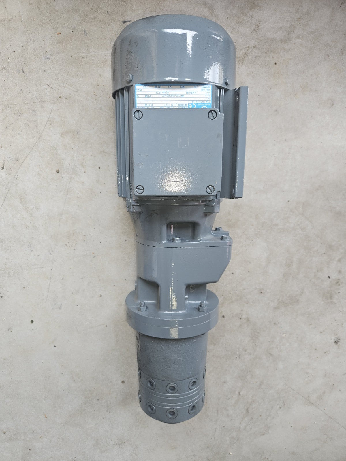 SKF Mehrkreis Hydraulikpumpe ZM2104-1+140 & Motor GREIFENBERGER G71F/4D71A-4 NEU