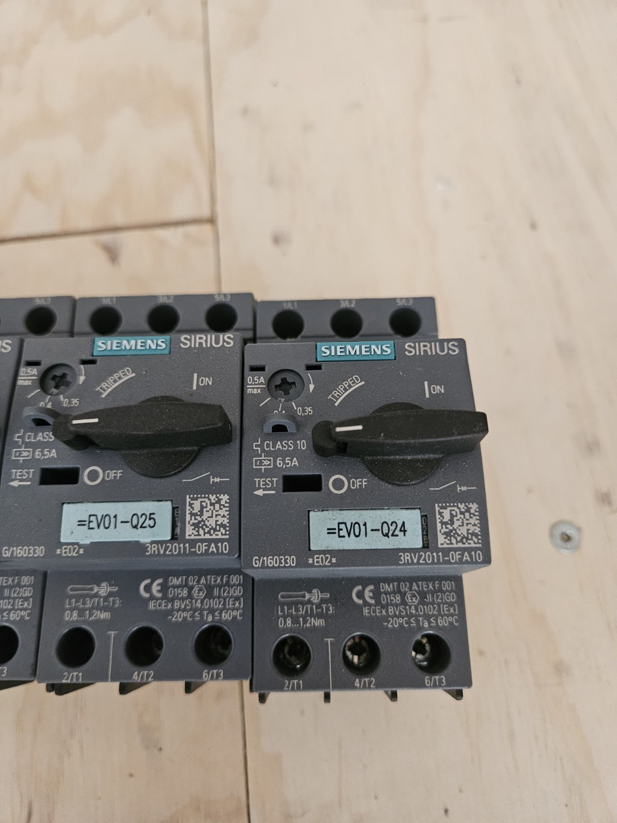 Siemens Dig.Industr. Leistungsschalter 3RV2011-0FA10 IP20 Breaker Switch Neu New