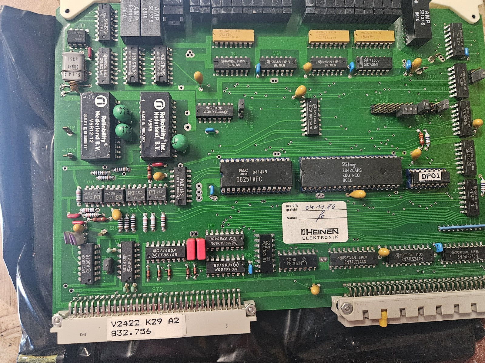 HEINEN ELEKTRONIK Circuitboard, Steuerplatine V2422 K29 A2932.756, new in box