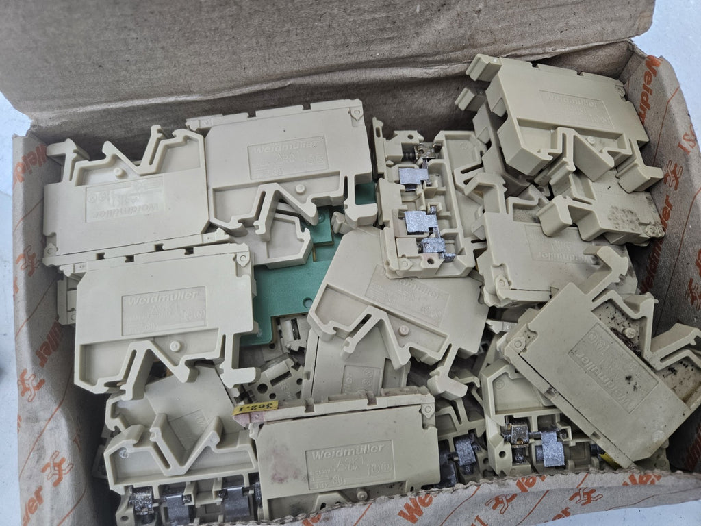 100 Stück WEIDMÜLLER Reihenklemme Typ EK 2.5N -047436 2,5mm² NEU/ovp 
