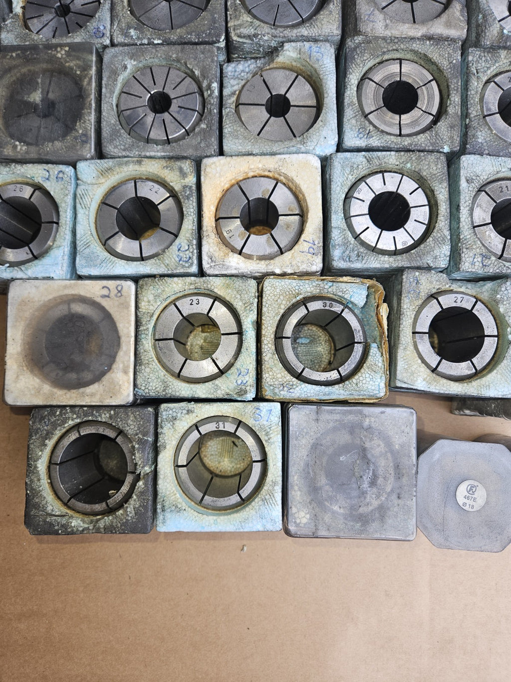 29 Teile/PC Spannzangensatz 8mm-32mm, diverse Grössen Aus LAGERAUFLÖSUNG