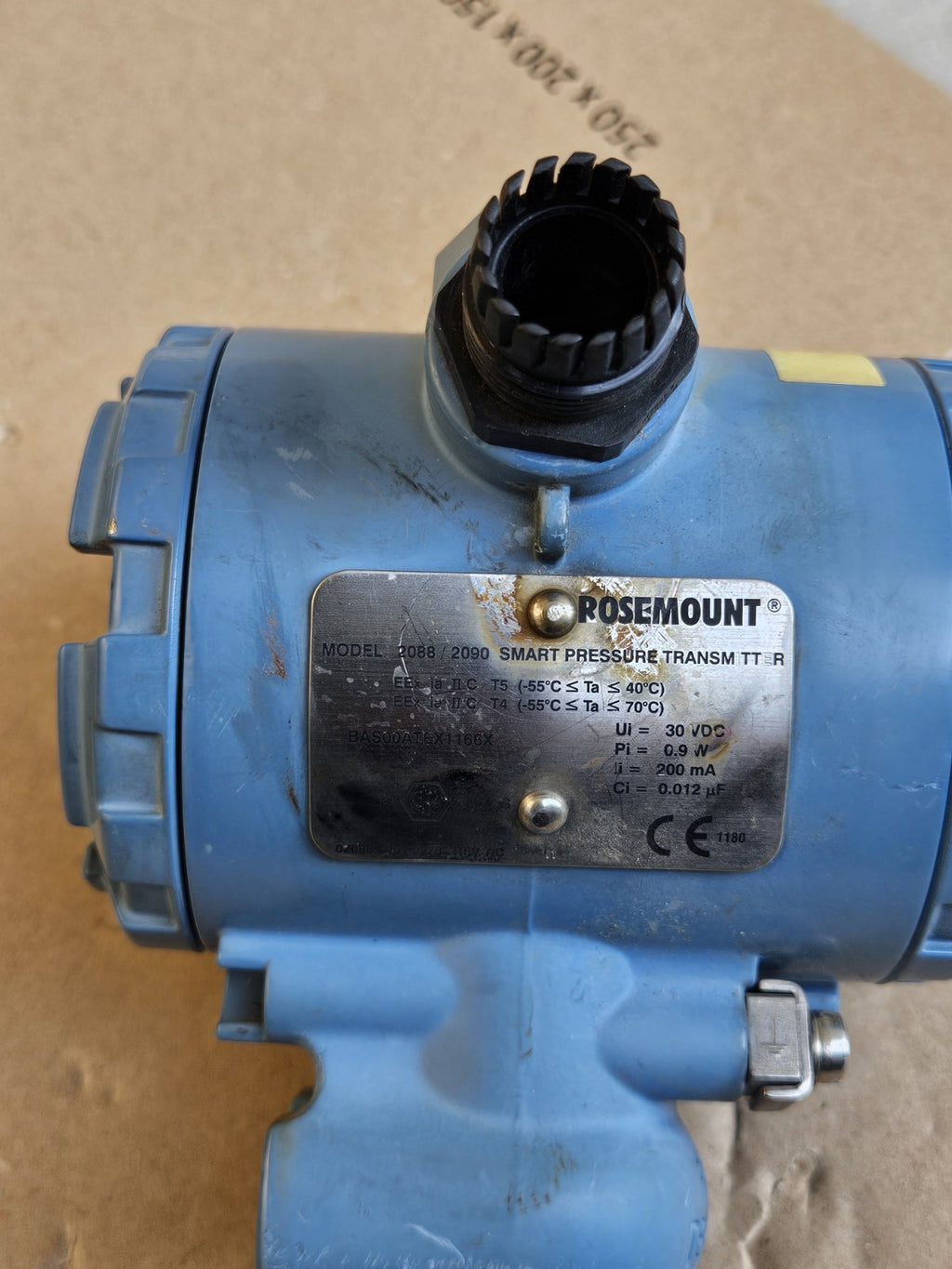 Rosemount 2088/2090 SMART G3S22B2I1C4, BAS00ATEX1166X,Sensor Druckmessumformer
