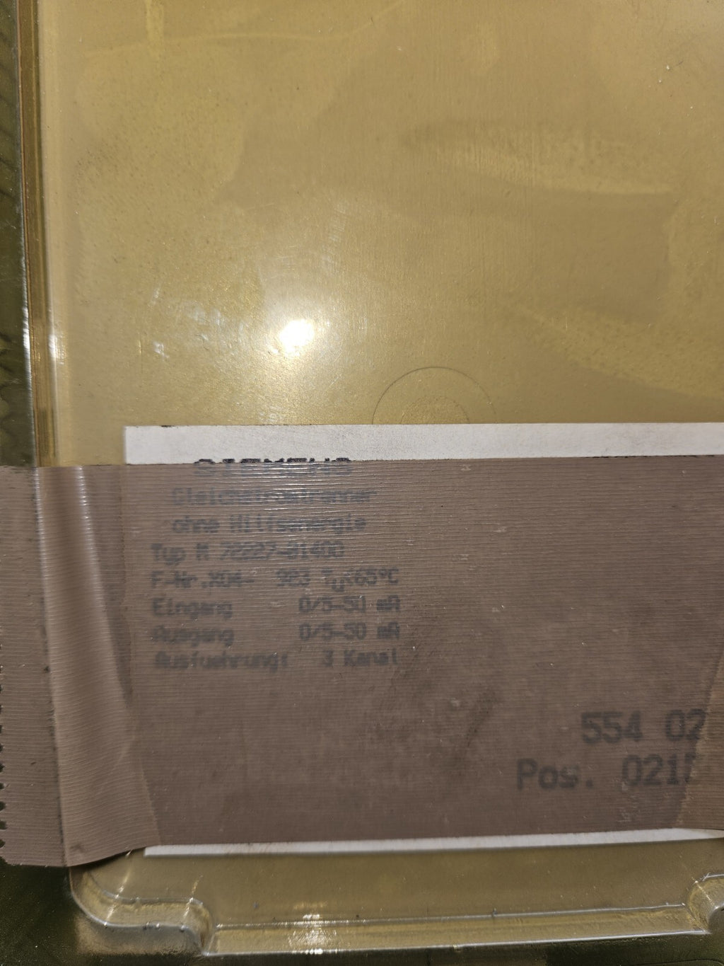 Siemens M 72227-81400 Gleichstromtrenner ohne Hilfsenergie Neu/Ovp, New In Box