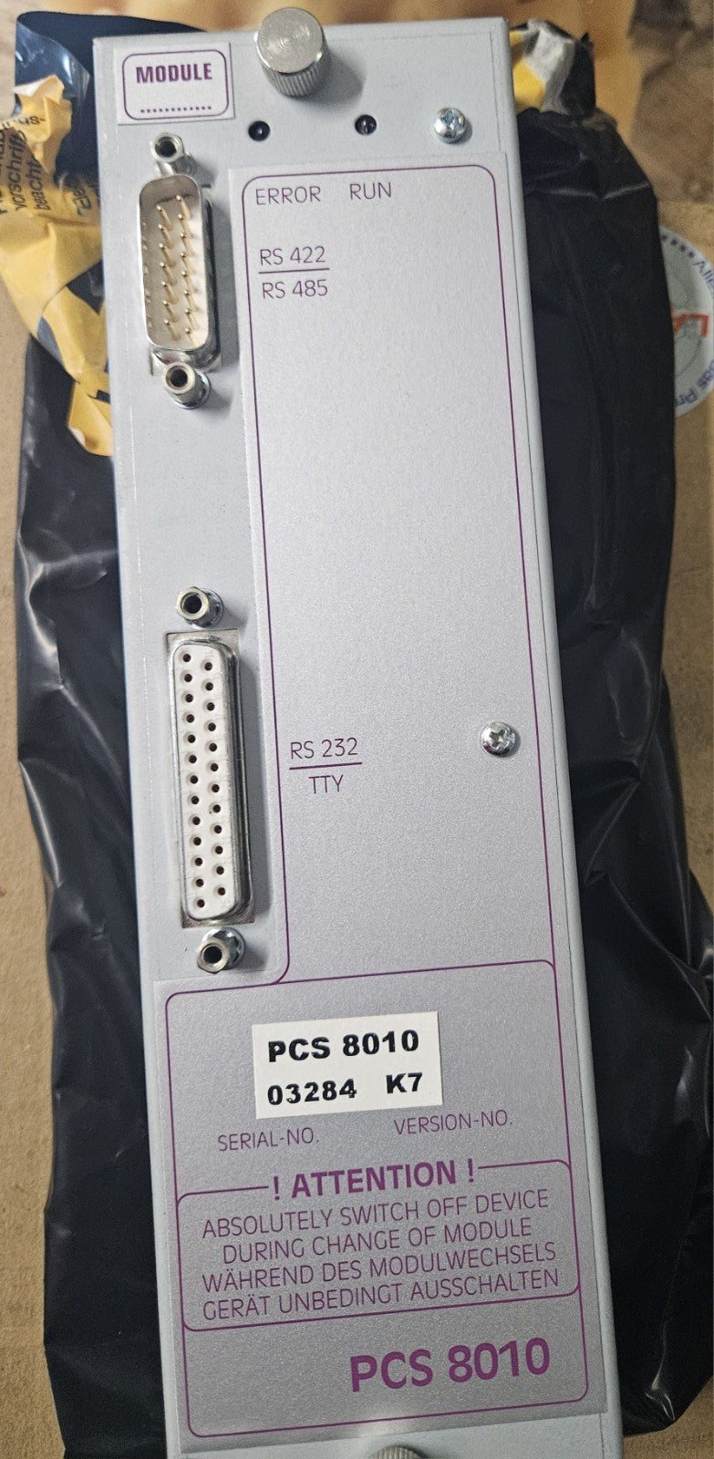 LAUER PCS8010 03284 K7, 03528 BS, ERWEITERUNGSMODUL New Unused Neu/ovp Unbenutzt
