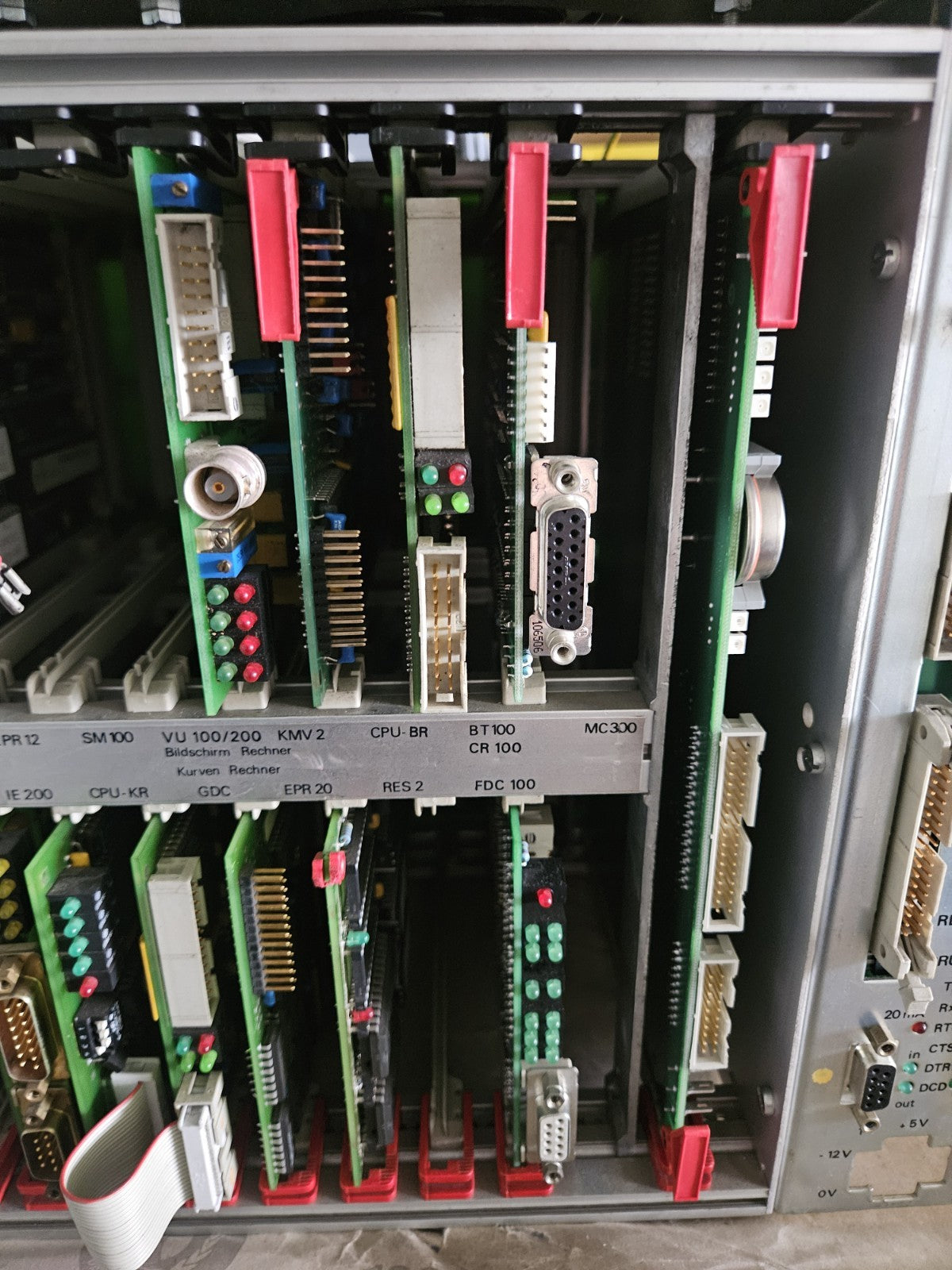 Krauss Maffei MC3 VK200 Injection Molding Control Rack PLC MC310 SH Schroff SC60
