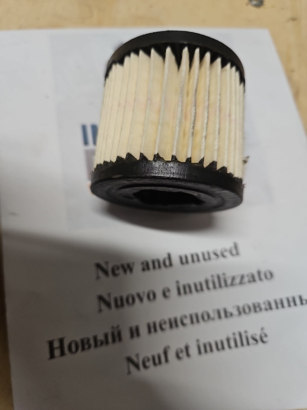 3 x MAHLE 852507MIC Ersatzfilterelement für PI0114 (852 507 Sm-L) New Old Stock