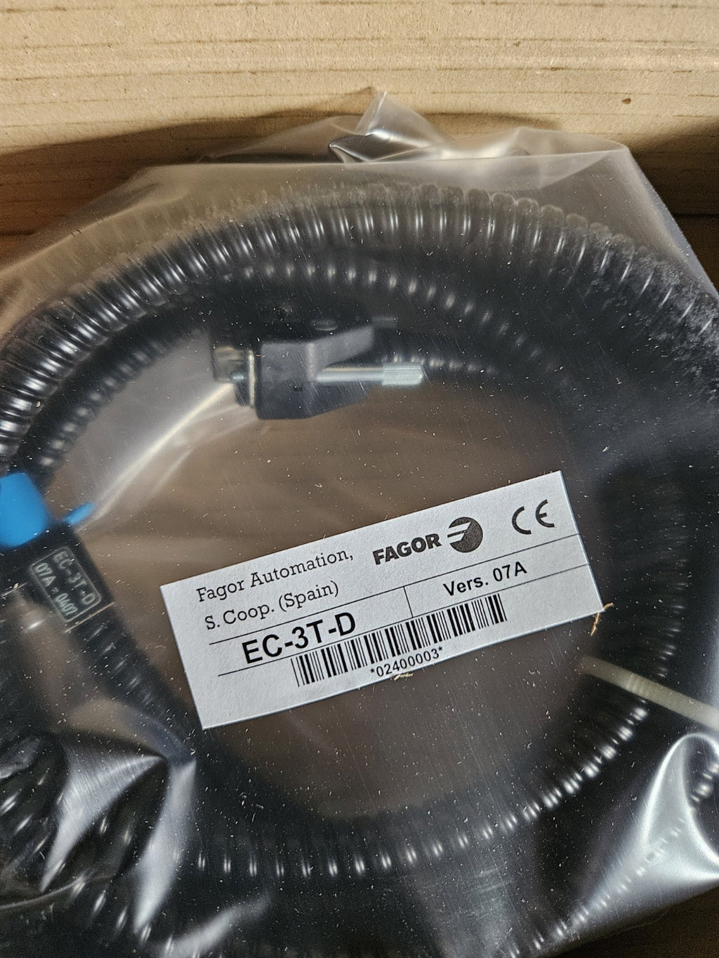 FAGOR EC-3T-D, Vers.07A, *02400003*, Neu/Ovp, New Unused, Worldwide Shipping