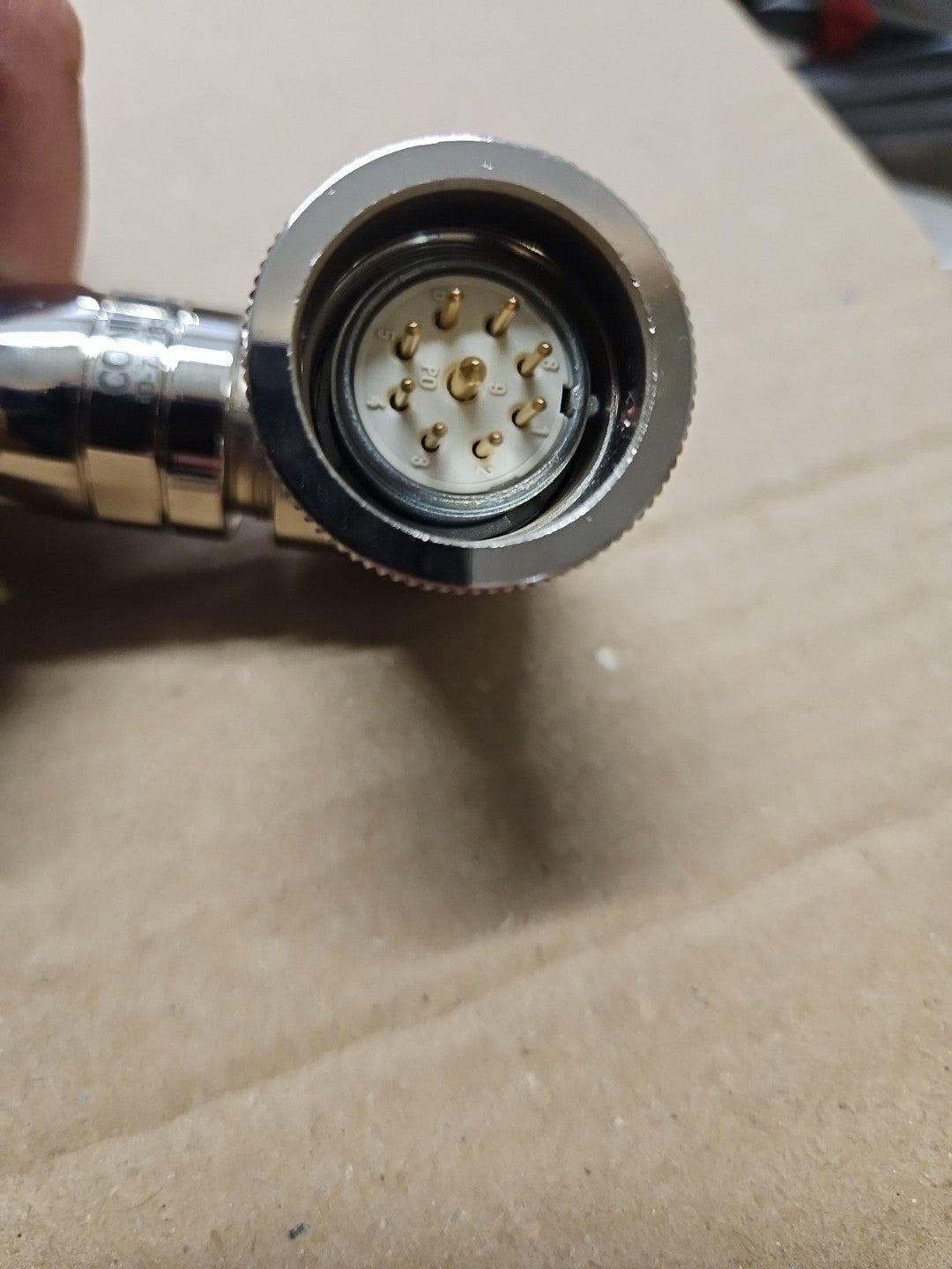 1 x Coninvers Rundsteckverbinder RC-09P1N12T0Z0 connector 9-polig New Neu Ovp