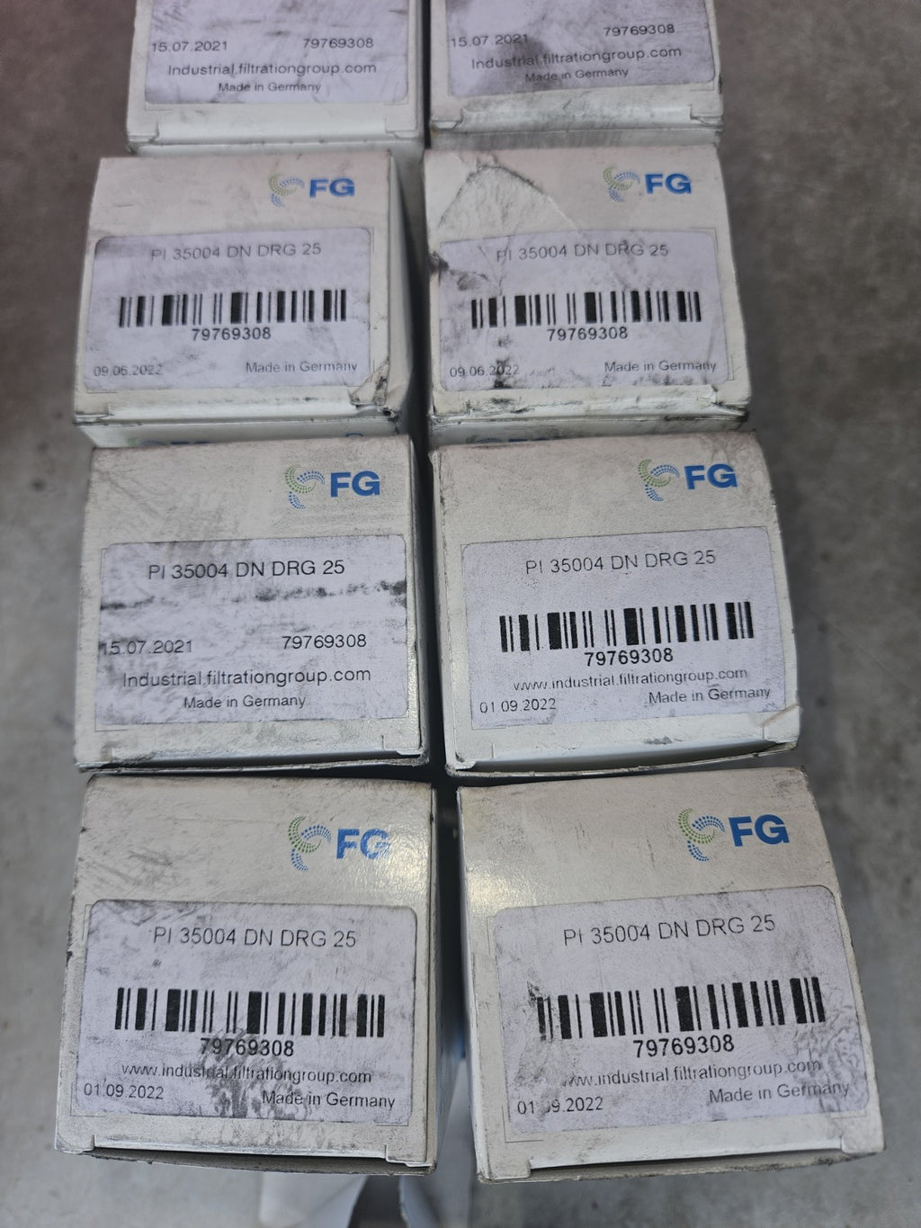 1 x Hydraulikfilter PI 35004 DN DRG 25, 79769308, New Neu/ovp, Rücklauffilter