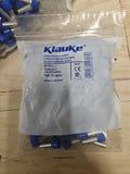 Klauke 47718 Aderendhülse 16 mm² Teilisoliert Blau 100 St., Neu/ovp New Sealed