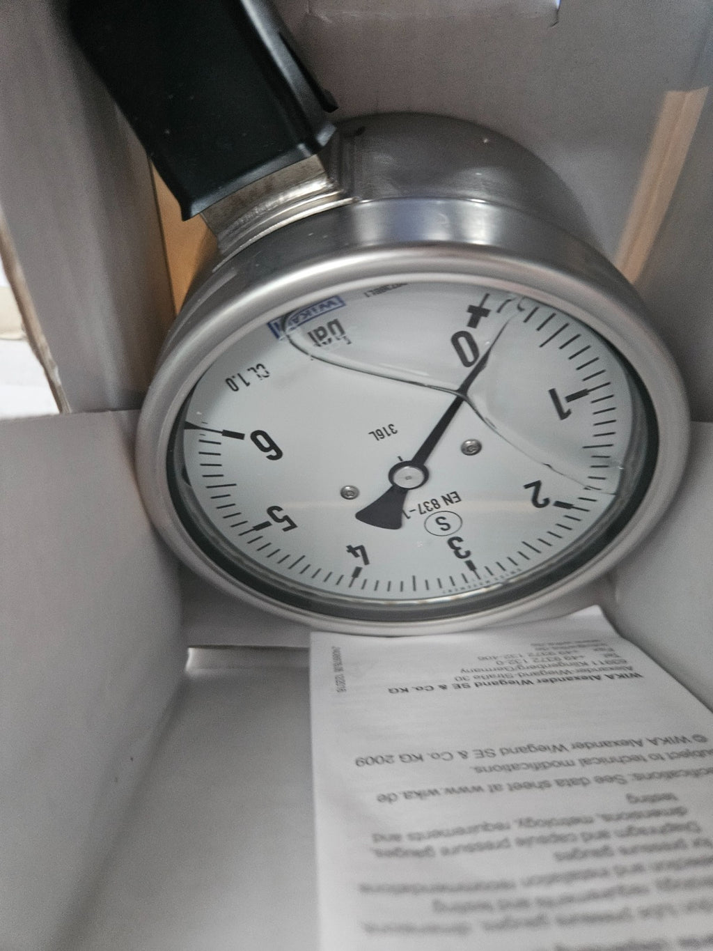 WIKA Manometer Glyzerin 233.30.100, diverse Modelle zur Auswahl G1/2"B, neu/ovp
