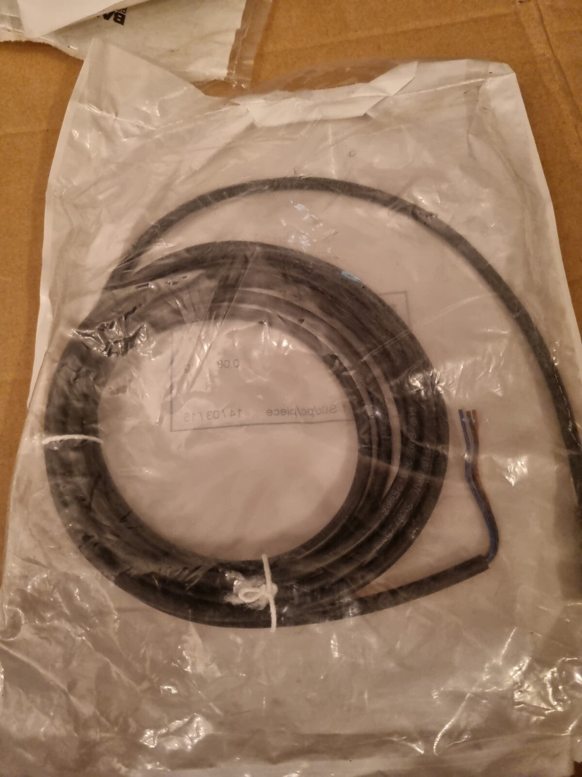 SCHUNK, 0301622,  KA BG08-L 3P-0300-PNP Connection Cable, 3 Meters (NEW)