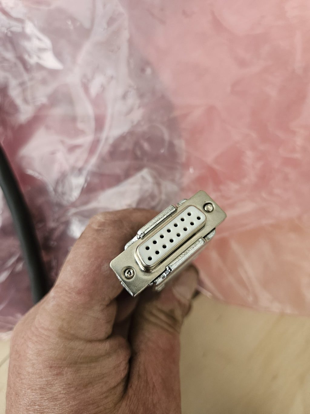 Neutrik 15 Pin D-SUB  to male XLR Loom. DB15 to 4 x XLR. Audio Snake Multicore