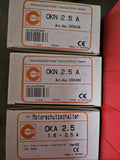 NEU/OVP Condor Motorschutzschalter 203438 OKN-2,5 AA,  1,6-2,5 A Kärcher/Frank