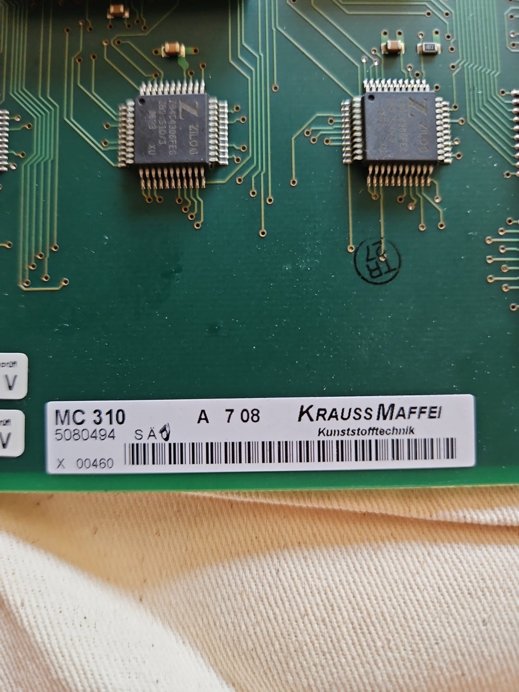 KraussMaffei MC310 / 5080494, SIEMENS A2B00045462_02, used, tested, fully works