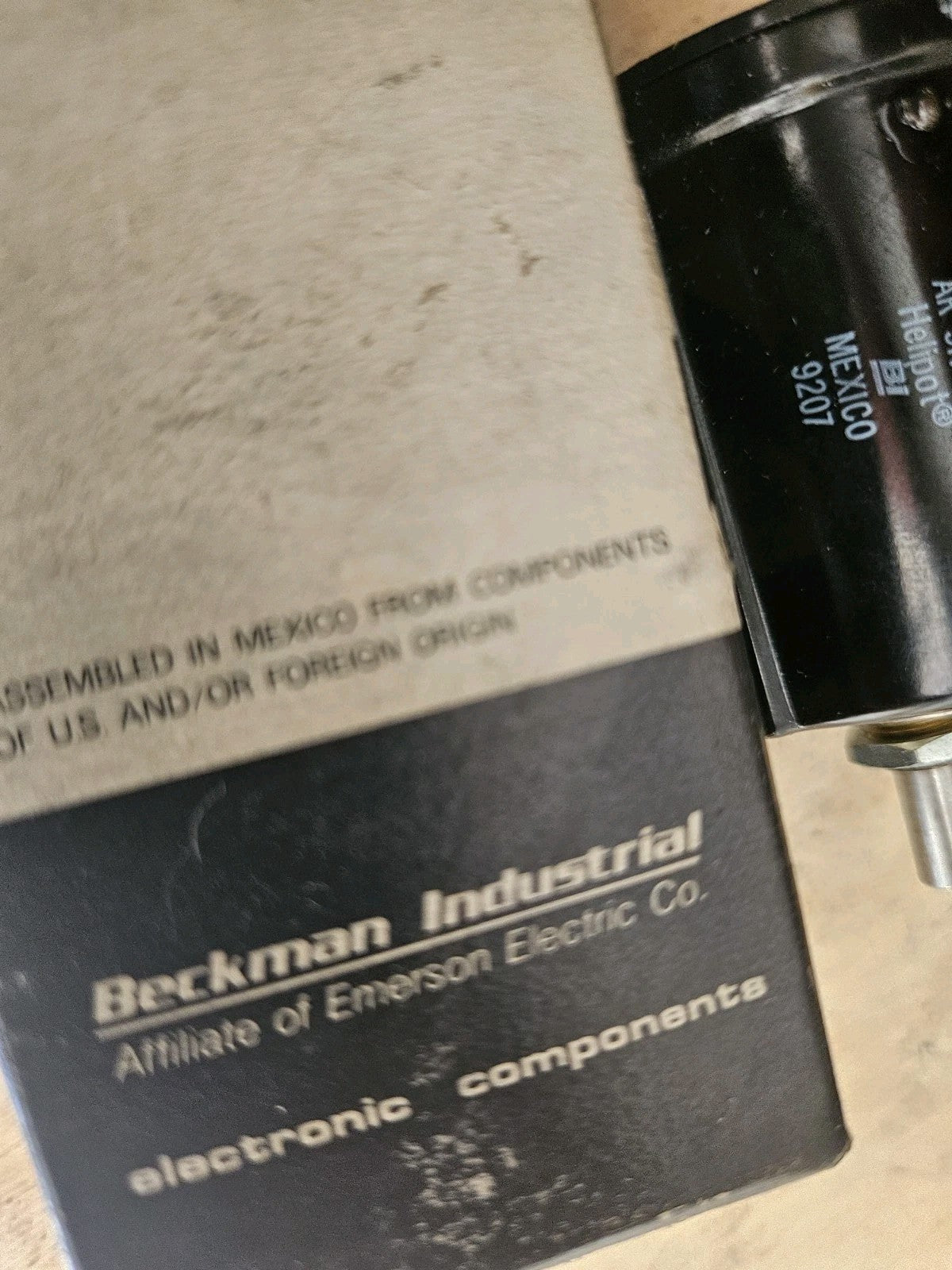 Beckman RB Helipot A-R5K-L.25, 8342 Duodial Turns Counting Dial *NEW in a Box*