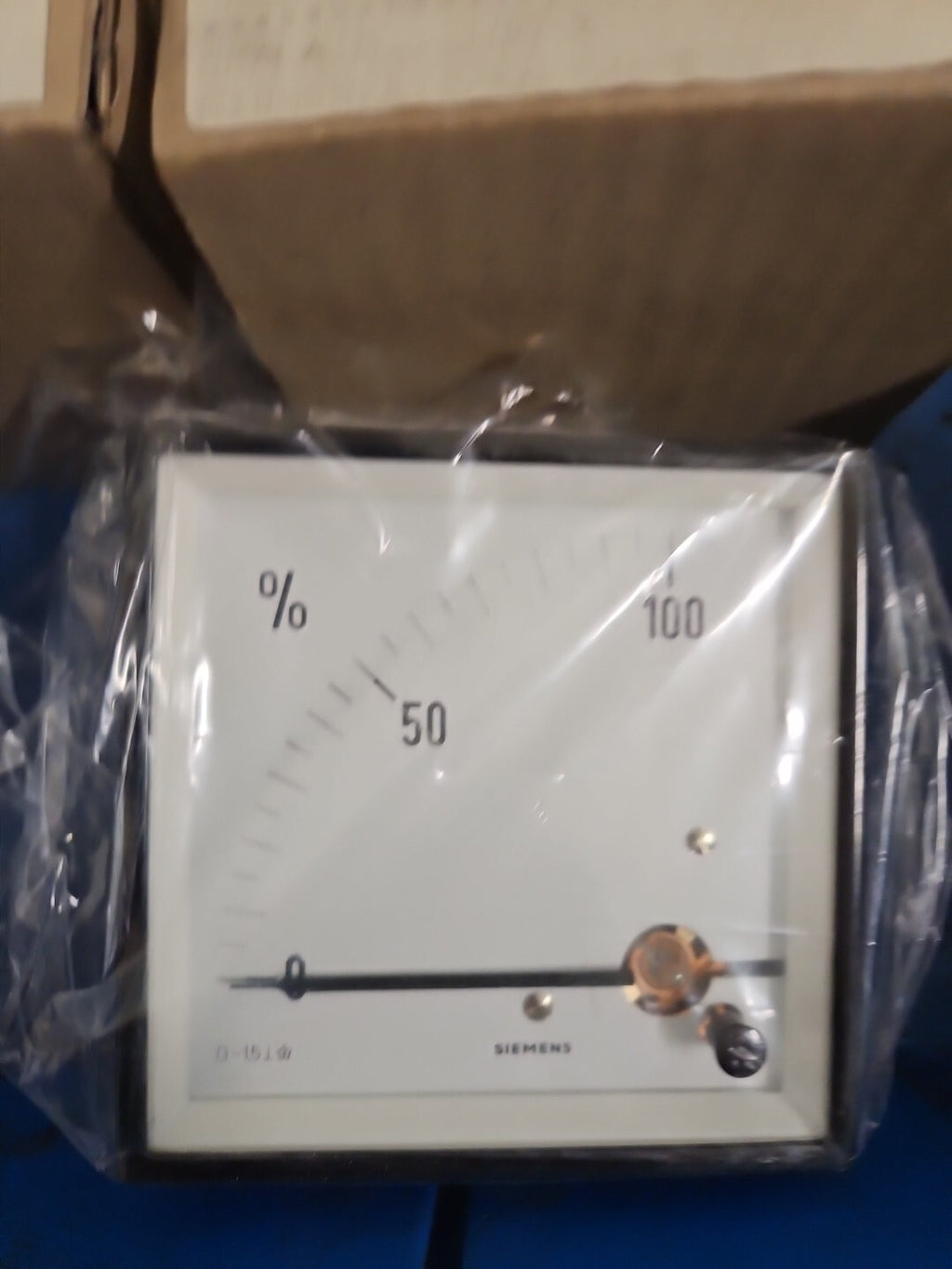SIEMENS 1616-P M01055P1260S27 DREHSPUL Messgerät,0...20MA new in Box Neu/ovp NOS