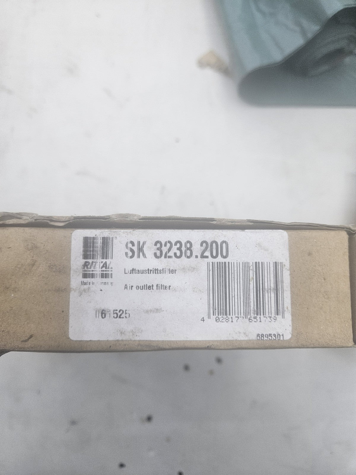 Rittal SK 3238.200 Luftaustrittsfilter NEU OVP New Unused