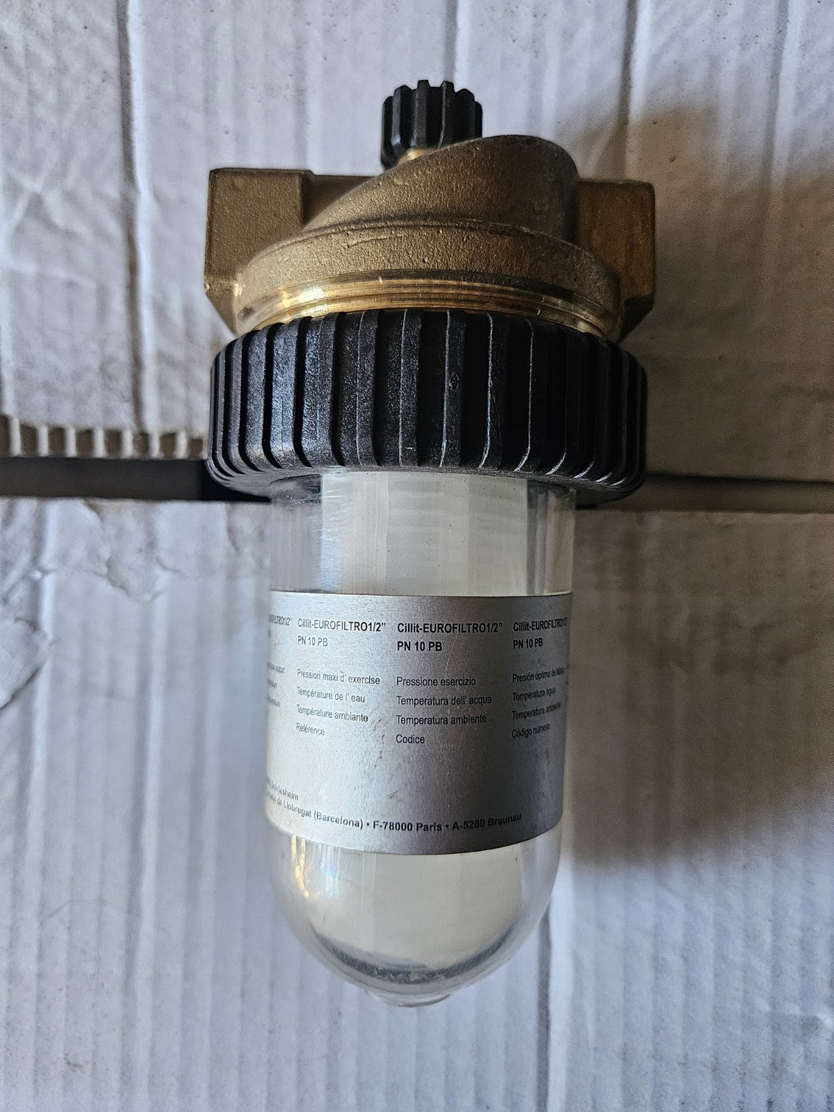 1 x Filter, FILTRO CILLIT EUROFILTRO PN10PB, 1/2" New Unused Nos Neu