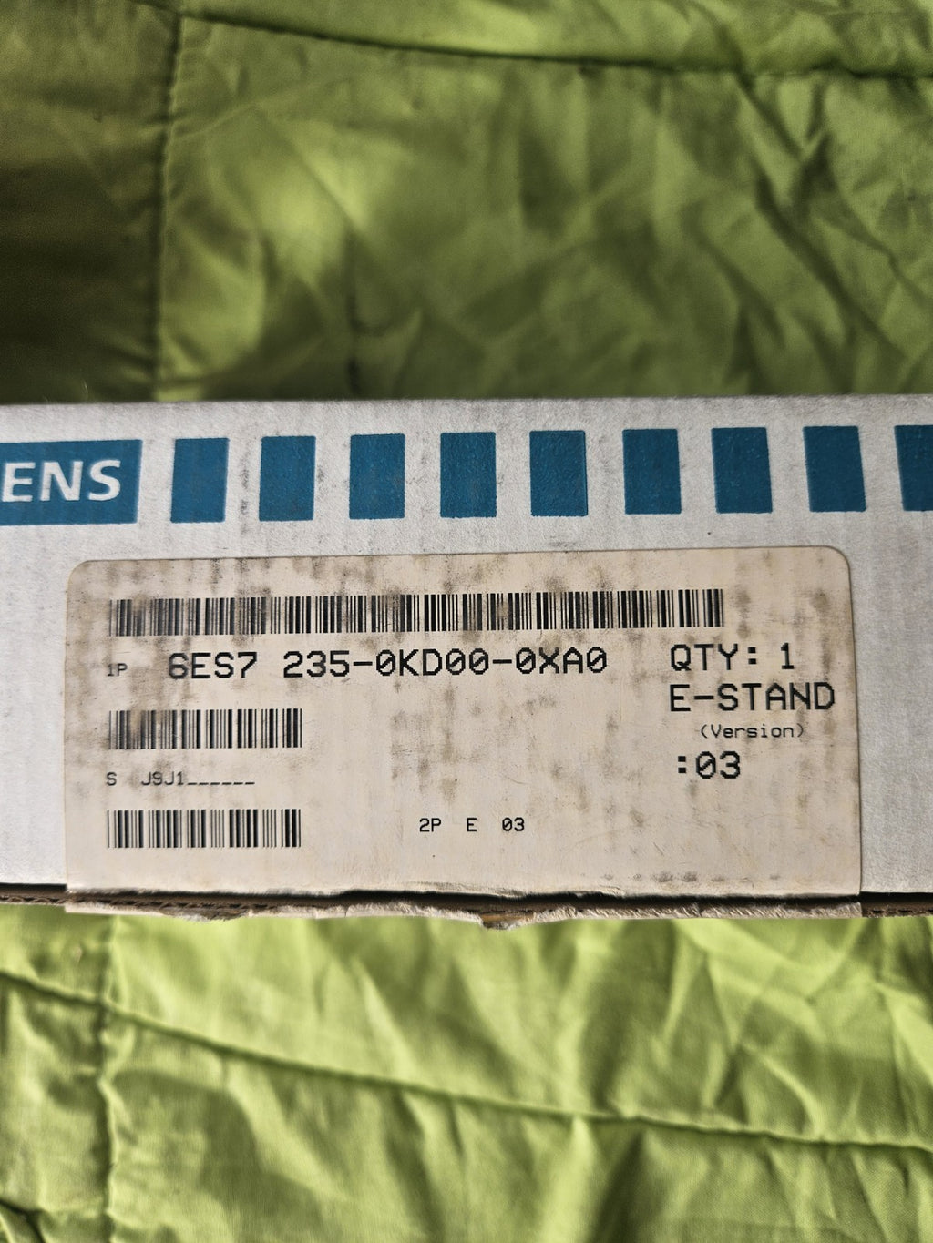 Siemens Simatic S7 6ES7235-0KD00-0XA0 Analog Module
