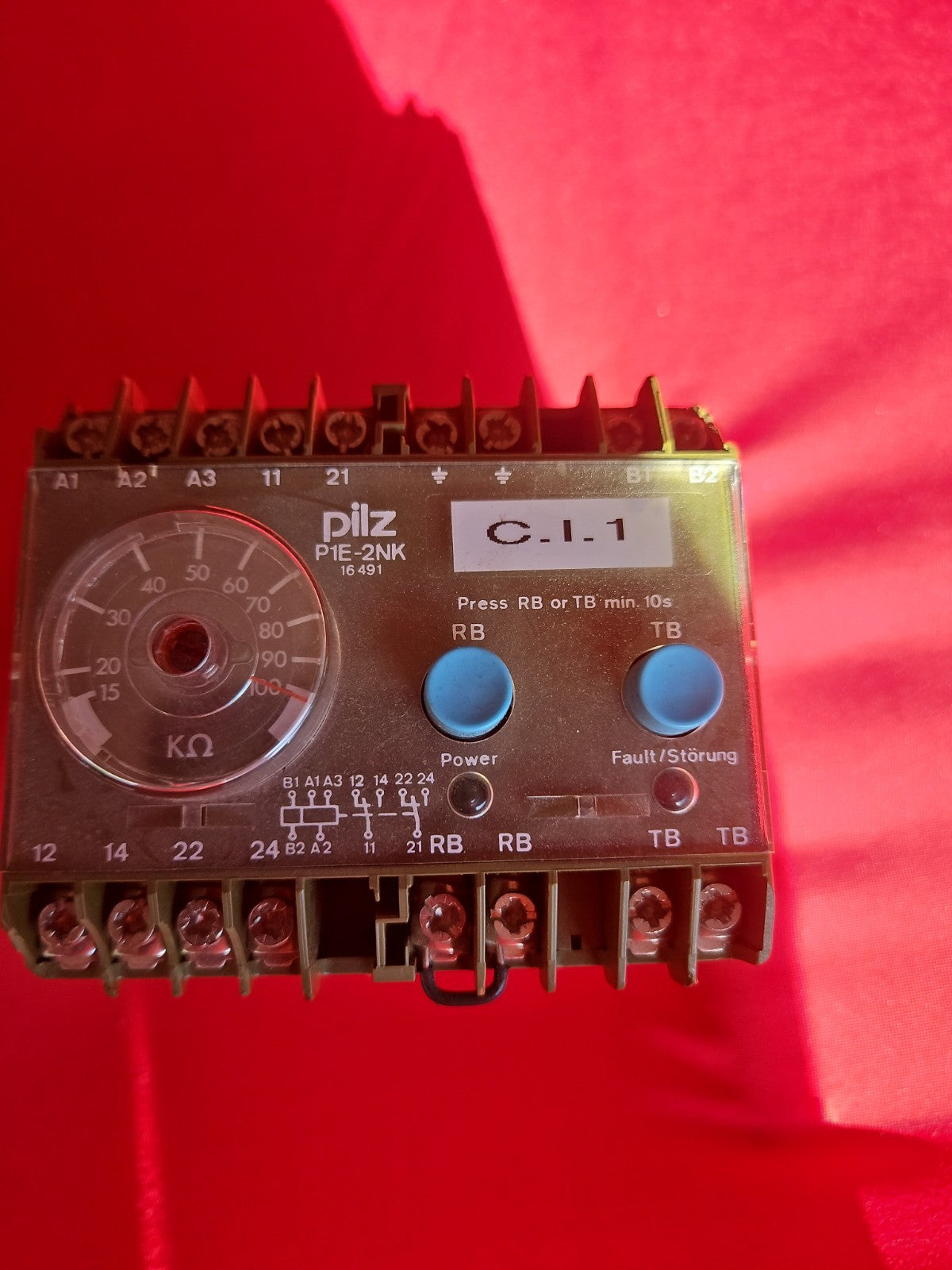 PILZ P1E-2NK 2U UH230VAC / P1E2NK2UUH230VAC, 484101, 6,5VA New Old Stock