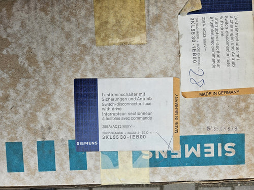 1 x NEW SIEMENS 3KL5530-1EB00 , New in Box, Neu/ovp New Old Stock Unused