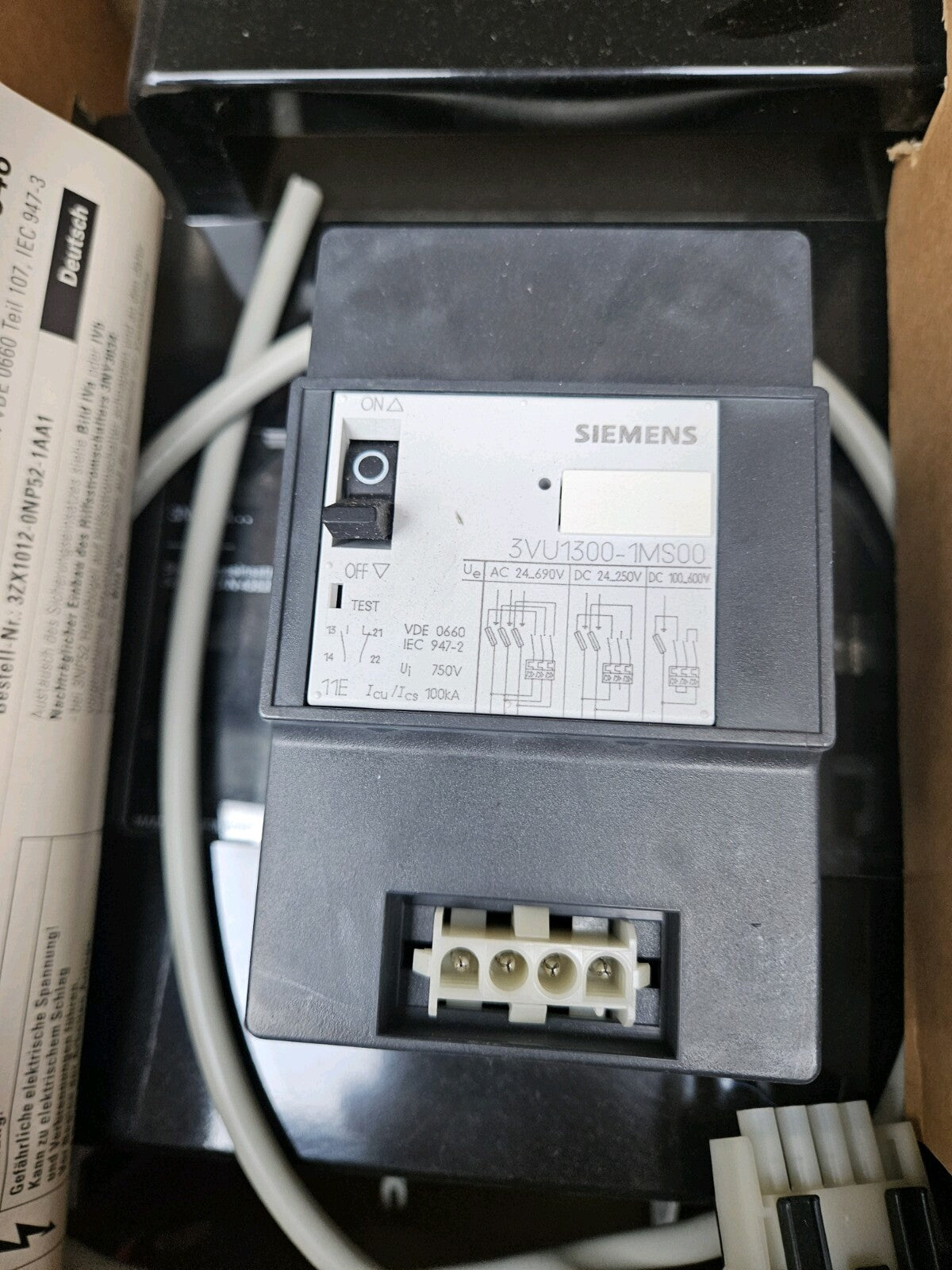 SIEMENS     3NP5360-0EA86  Lasttrennschalter  3NP53 60-0EA86,new in Box. Neu/ovp