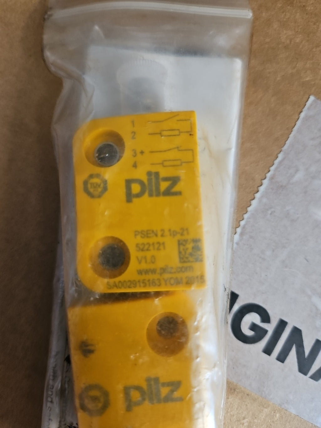 PILZ Sensor PSEN 2.1-P-21 /PSEN 2.1-20/8mm/LED/ 502221 Neu Ovp Nos Brandnew Seal