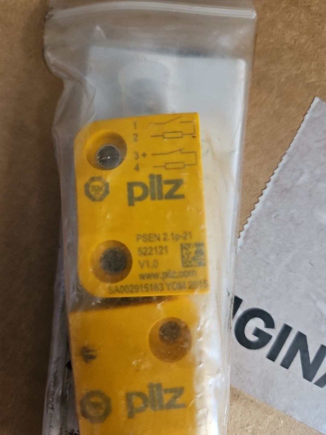PILZ Sensor PSEN 2.1-P-21 /PSEN 2.1-20/8mm/LED/ 502221 Neu Ovp Nos Brandnew Seal