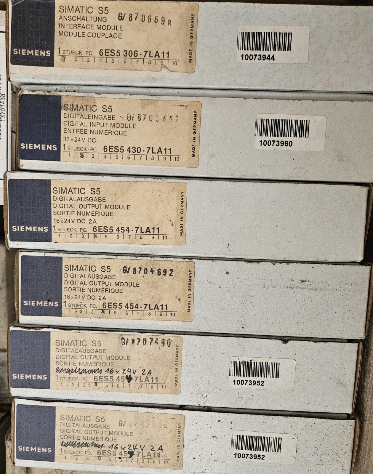 1 xSiemens 6ES5 306-7LA11 Digitalausgabe 6ES5306-7LA11 Ovp Nos New Neu unbenutzt