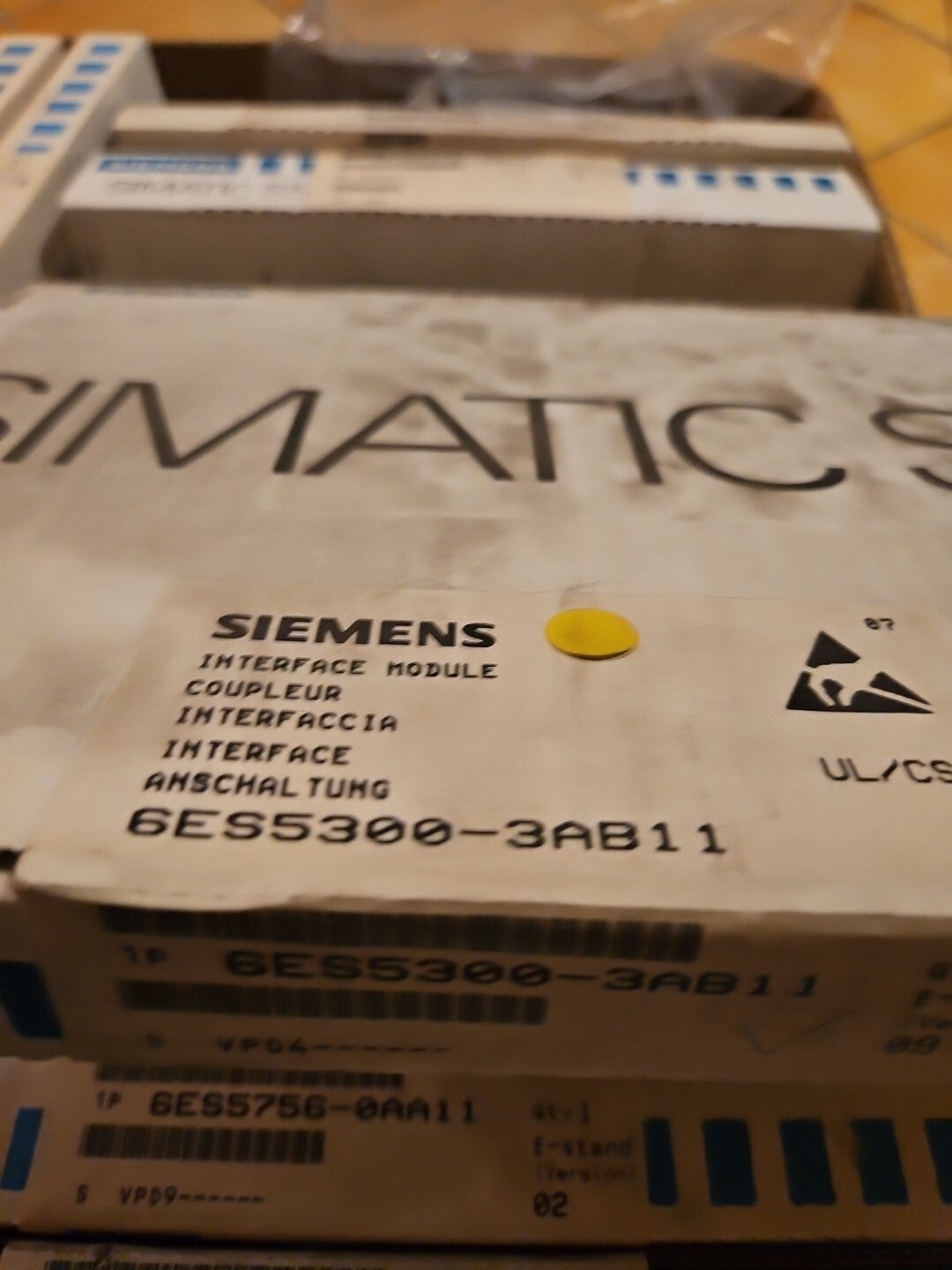 Siemens Simatic S5  6ES5 300-3AB11  6ES5300-3AB11  Neu mit Siegel!!! NEW, SEALED