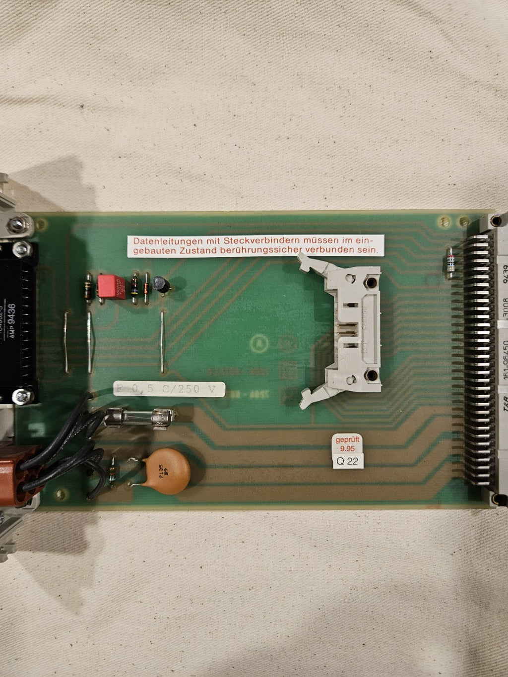 Krauss Maffei Industrial PCB Circuit Board 7204-6072 CO | Tested & Working