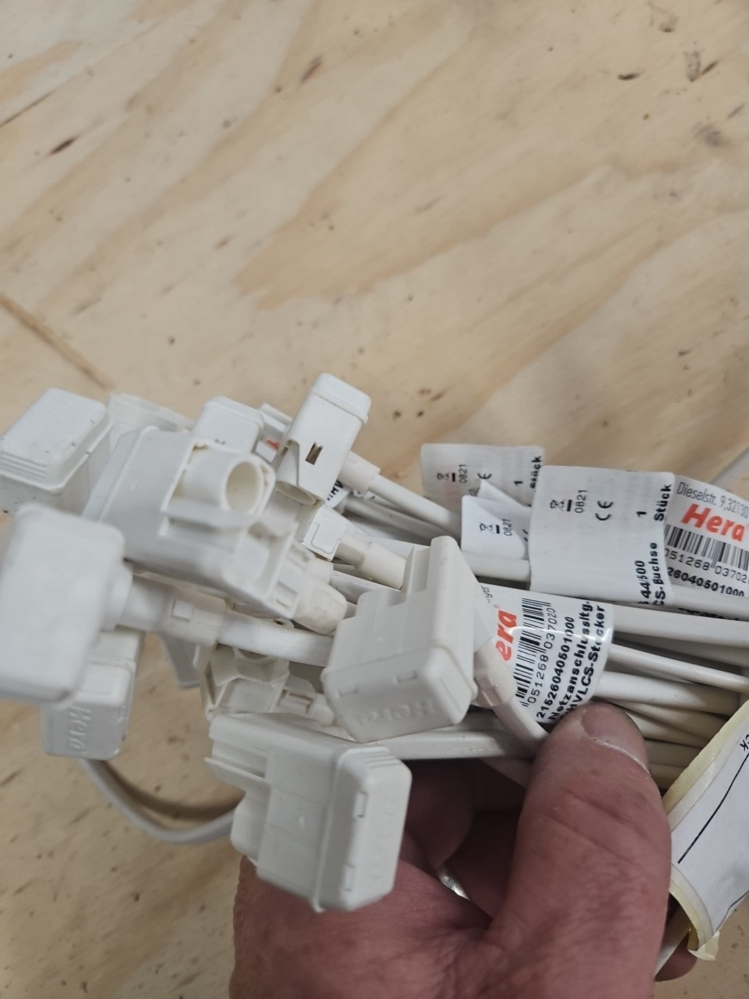 Hera Netzanschlussleitung 0,5m CS 44/500 IP20 Netzkabel 21526040501