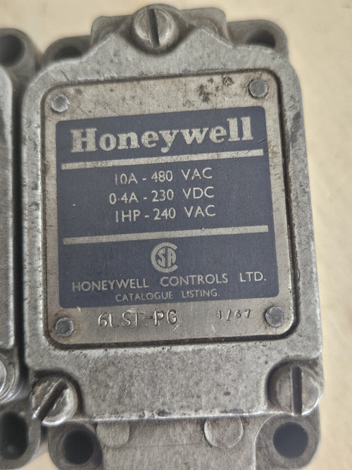 2 x Honeywell 6LS1-4PG und 6LS1-PG  Limit Switch, Endschalter Tested Working
