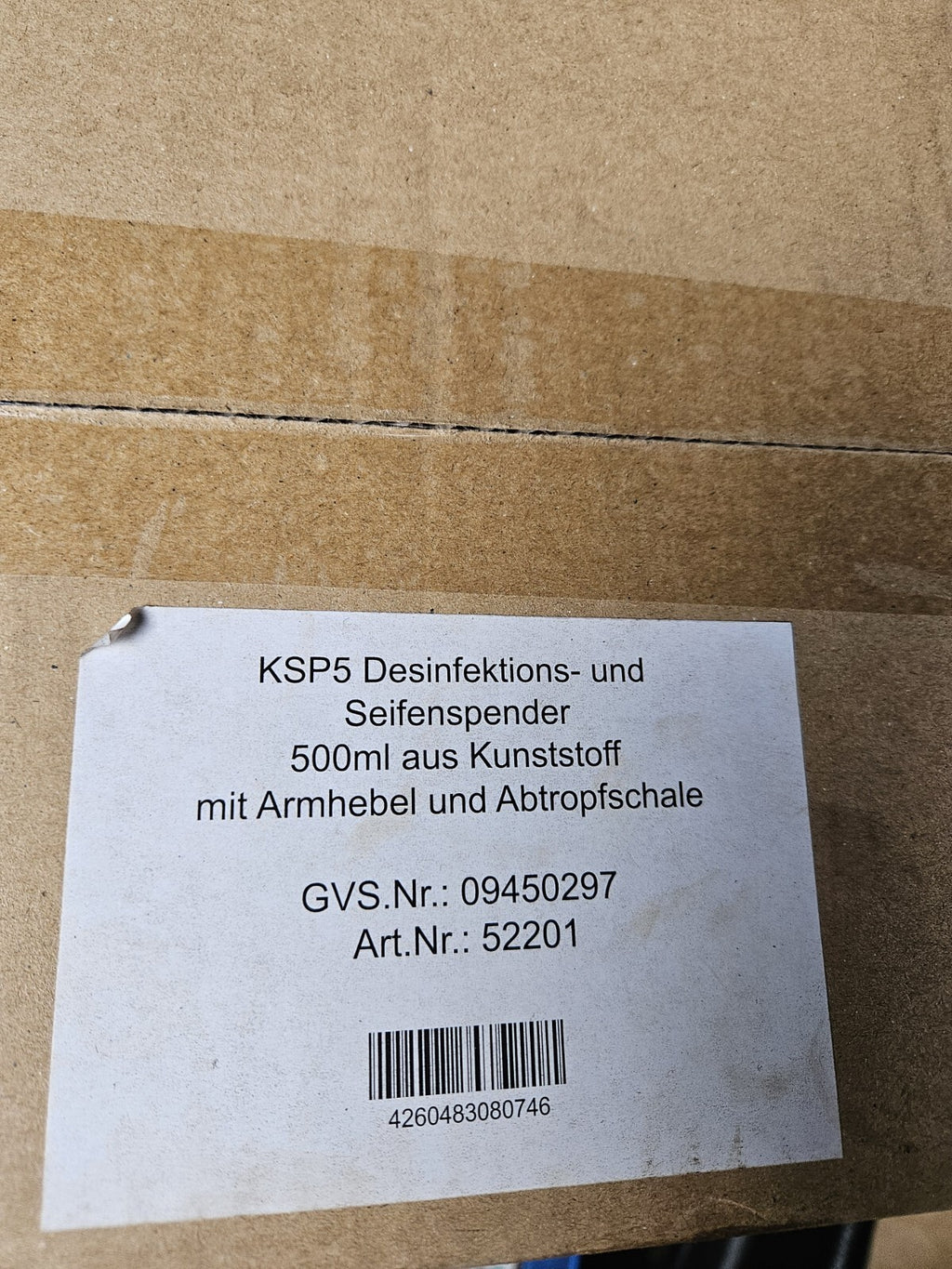 Desomet KSP5/52201,09990-500, Praxis, Arzt Desinfektionsspender 500 ml, Neu/ovp