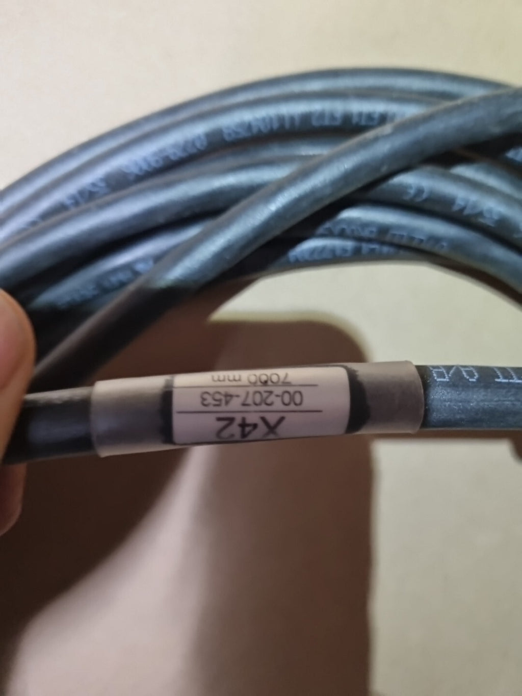 Original Kuka Roboter Kabel 7m Anschlusskabel X42 00-207-453  Neu & unbenutzt
