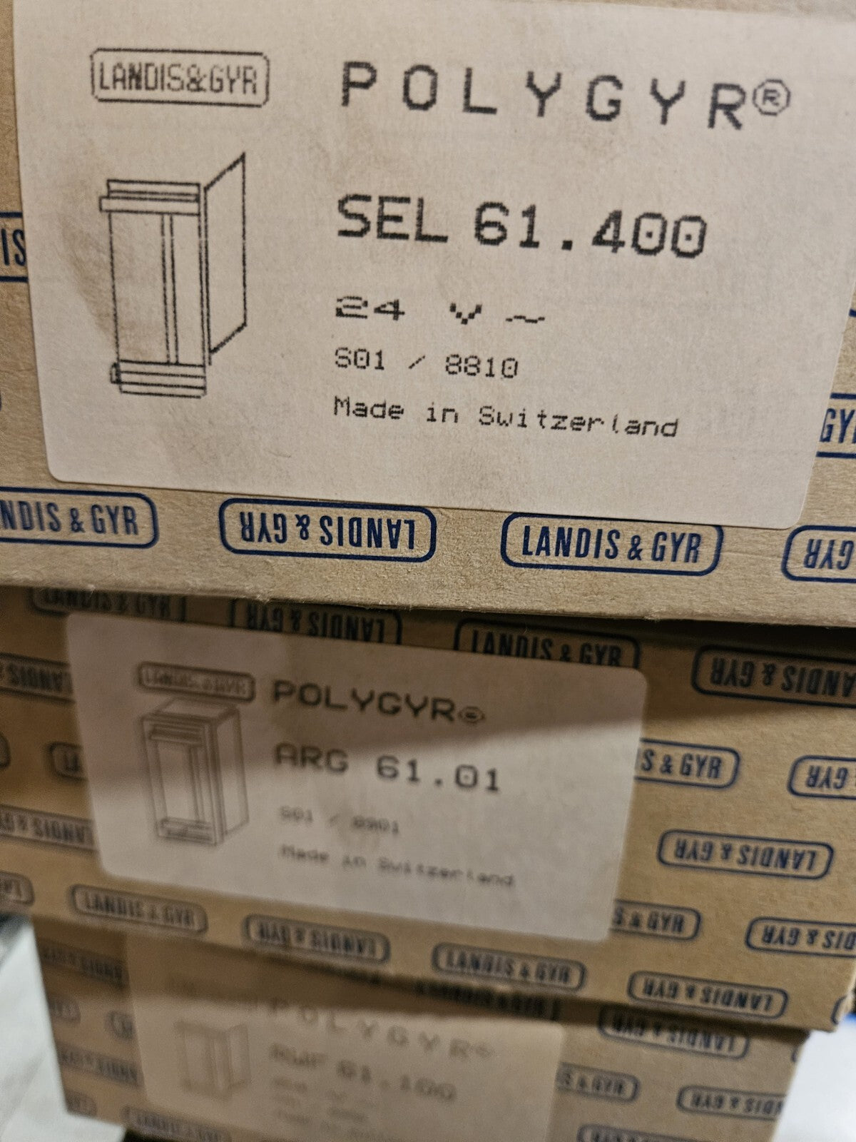 Landis & Gyr Polygyr SEL 61.40 Steuerung, Regler Neu In Box, New, Unused