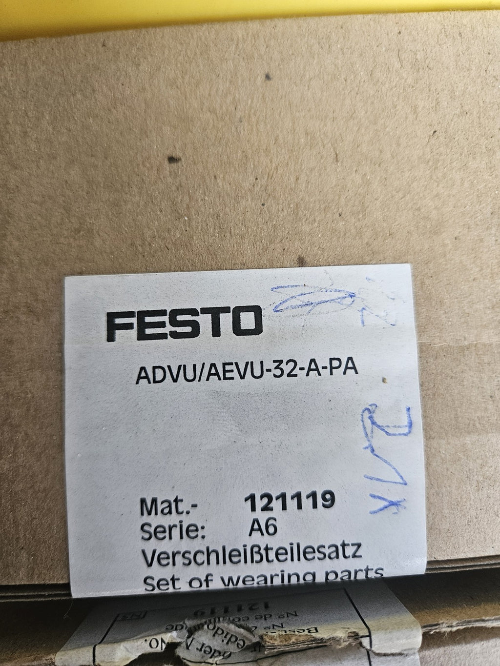 FESTO Dichtungssatz Spare, Set of Wearing Parts, Reparatursatz, Service kit NEW