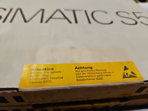 1x SIEMENS 6ES5463-4UA12 SIMATIC S5 ANALOGEINGABE, Neu In Sealed Box, New,SIEGEL